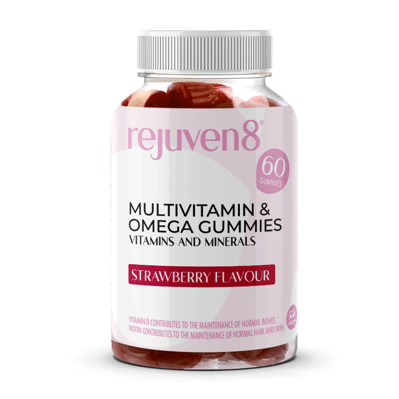 Rejuven8 Multivitamin & Omega Gummies - 60 Gummies